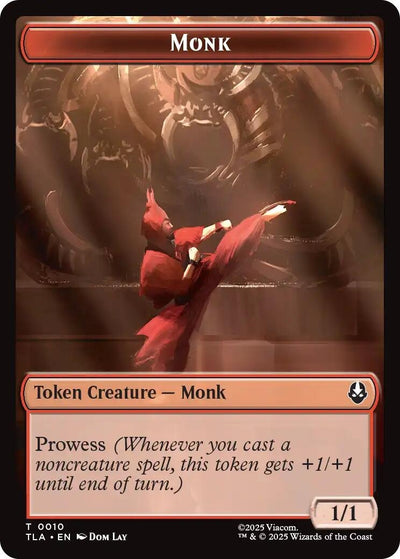 Monk // Clue (0017) Double-Sided Token (10 // 17)