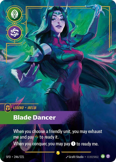 Irelia - Blade Dancer (Overnumbered) (Spiritforged) (246/221)