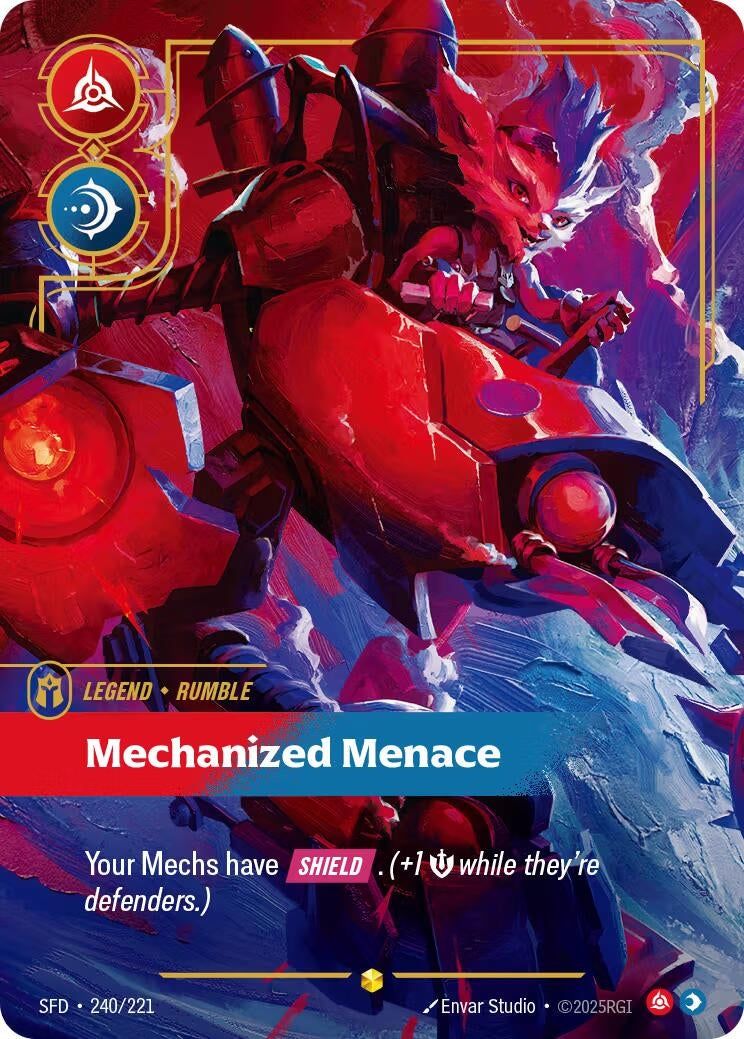 Rumble - Mechanized Menace (Overnumbered) (Spiritforged) (240/221)