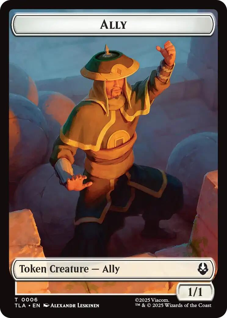 Image for Ally (0006) // Soldier (0002) Double-Sided Token (6 // 2) - Magic: The Gathering