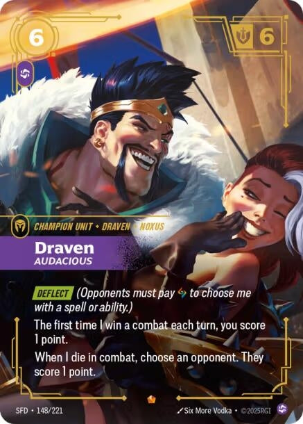 Draven - Audacious (Spiritforged) (148/221)