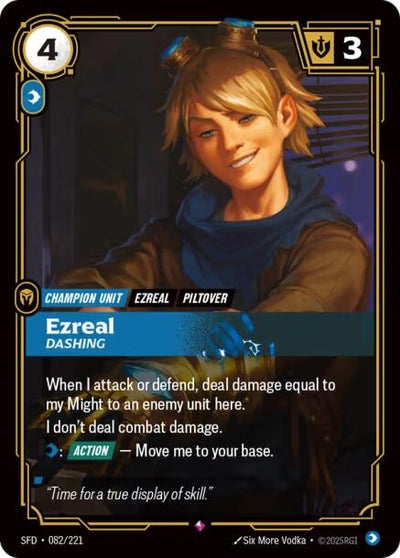 Ezreal - Dashing (Spiritforged) (082/221)
