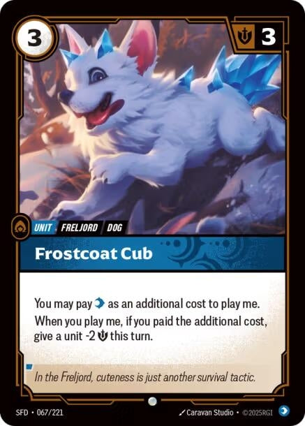 Frostcoat Cub (Spiritforged) (067/221)