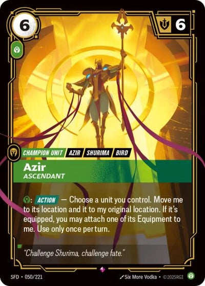 Azir - Ascendant (Spiritforged) (050/221)