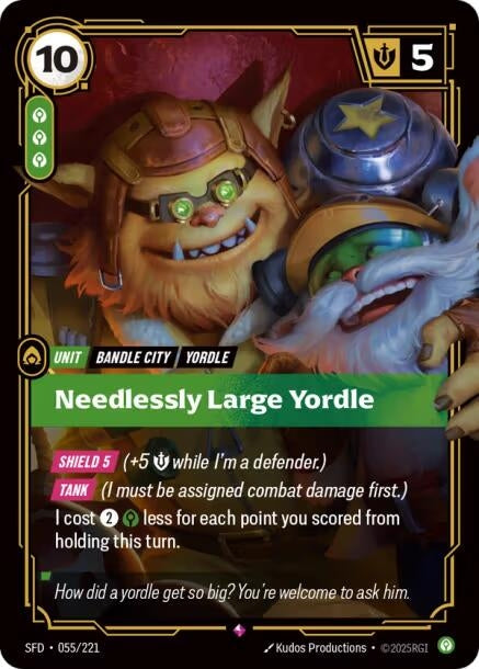 Needlessly Large Yordle (Spiritforged) (055/221)