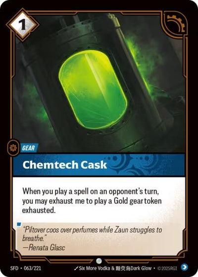 Chemtech Cask (Spiritforged) (063/221)