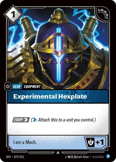 Experimental Hexplate (Spiritforged) (073/221)
