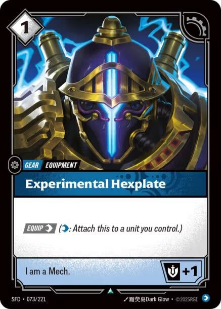 Experimental Hexplate (Spiritforged) (073/221)