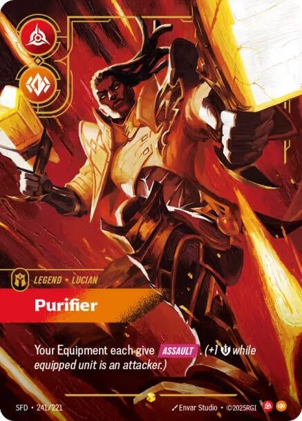 Lucian - Purifier (Overnumbered) (Spiritforged) (241/221)