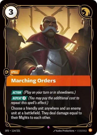 Marching Orders (Spiritforged) (114/221)