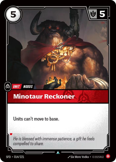 Minotaur Reckoner (Spiritforged) (014/221)