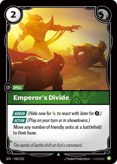 Emperor's Divide (Spiritforged) (043/221)