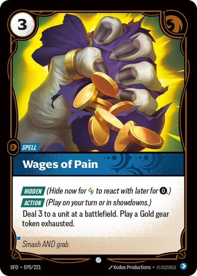 Wages of Pain (Spiritforged) (070/221)
