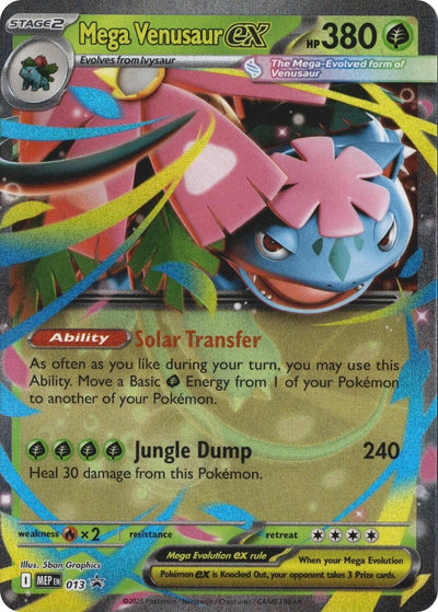 Mega Venusaur ex - 013 (ME: Mega Evolution Promo) (013)