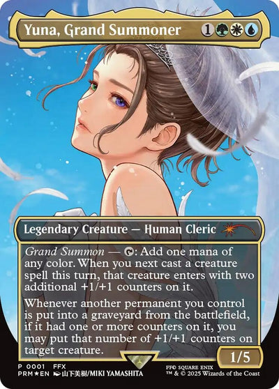 Yuna, Grand Summoner (Borderless) (WPN & Gateway Promos) (1)