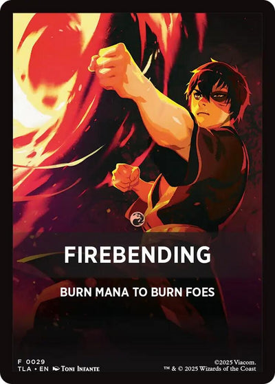 Firebending Theme Card (0029) (29)