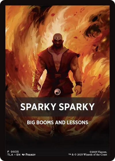 Sparky Sparky Theme Card (35)