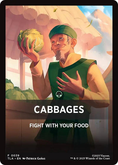 Cabbages Theme Card (39)