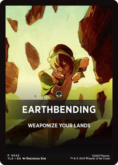 Earthbending Theme Card (0042) (42)