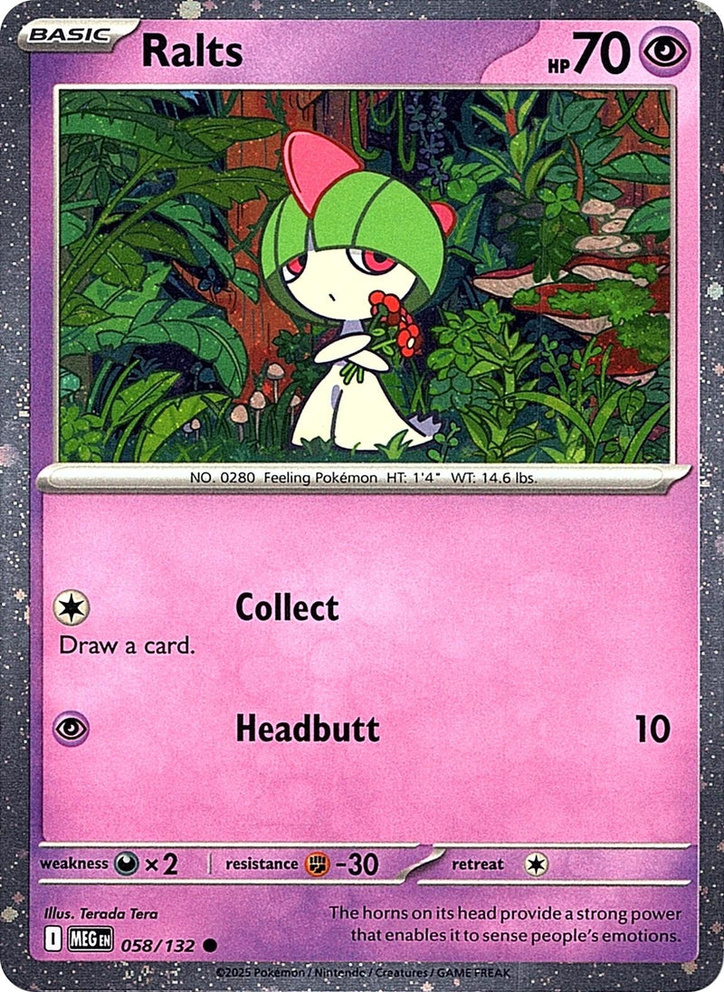 Ralts (Cosmos Holo) (058/132)