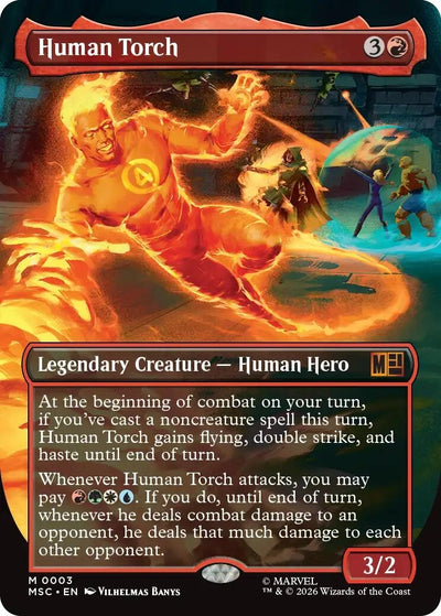Human Torch (Borderless) (3)