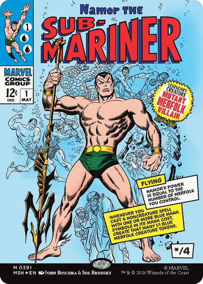 Namor The Sub-Mariner (Borderless) (391)