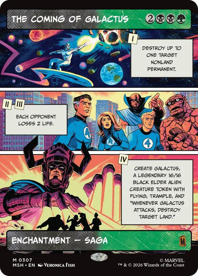 The Coming of Galactus (Borderless) (307)