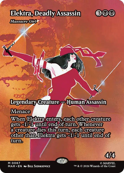 Elektra, Deadly Assassin - Massacre Girl (Borderless) (67)