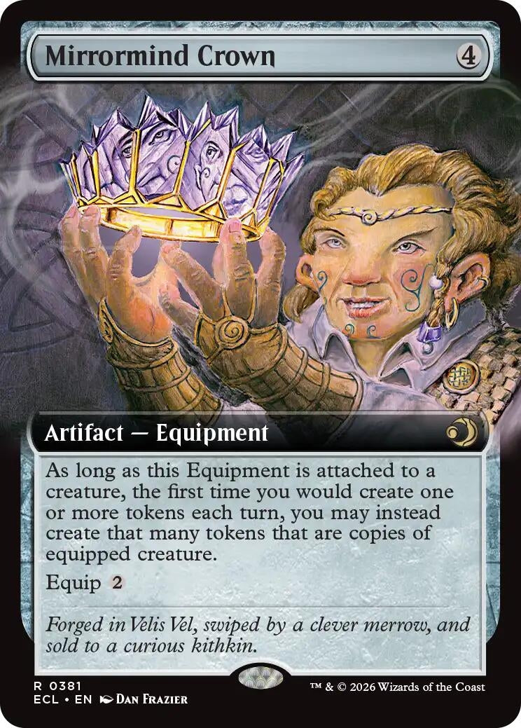 Image for Mirrormind Crown (Extended Art) (381) - Magic: The Gathering