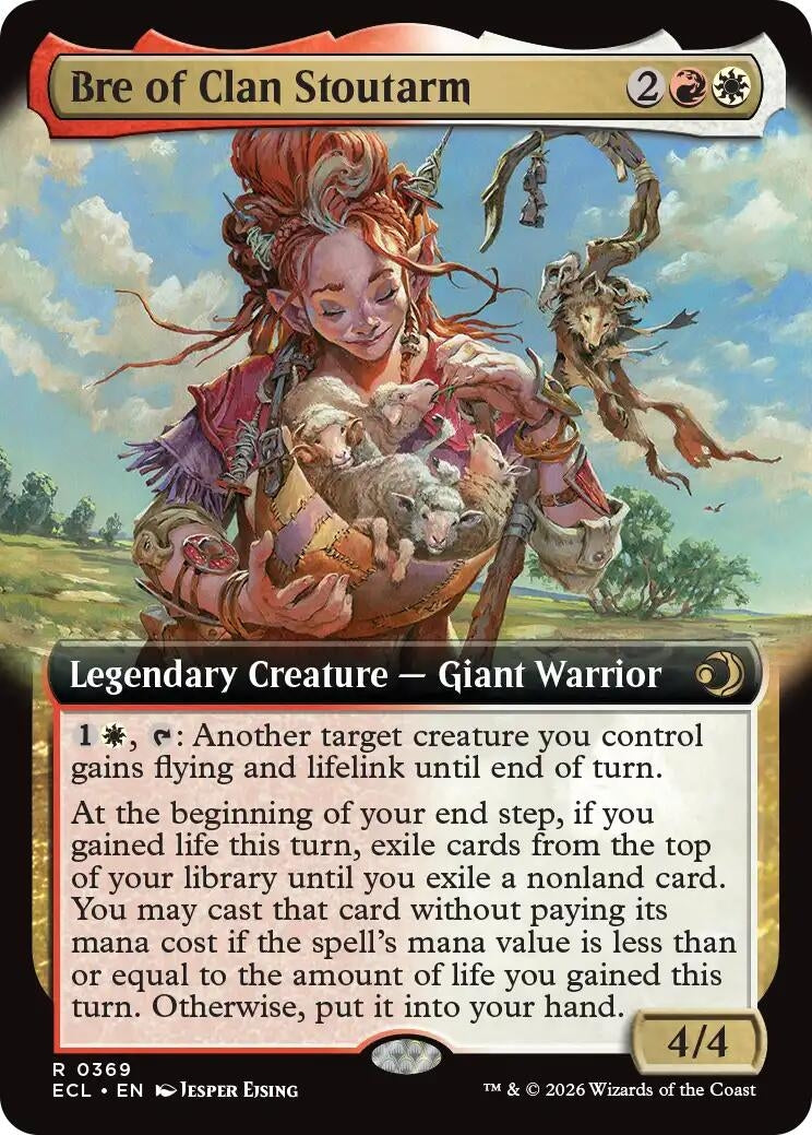 Image for Bre of Clan Stoutarm (Extended Art) (369) - Magic: The Gathering