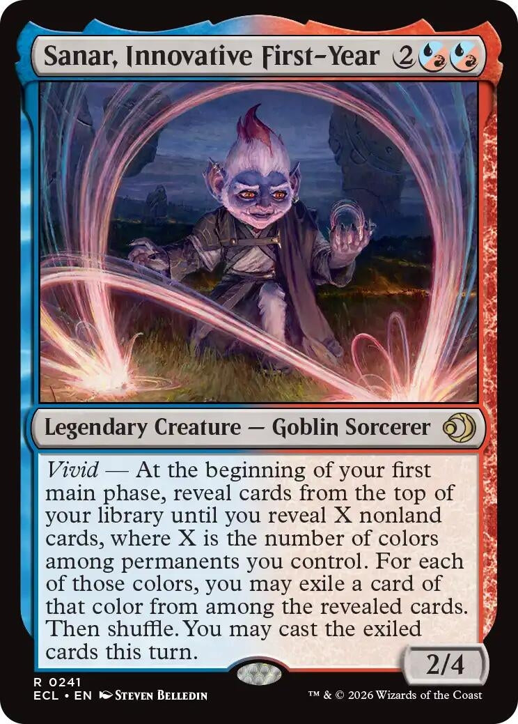 Image for Sanar, Innovative First-Year (241) - Magic: The Gathering