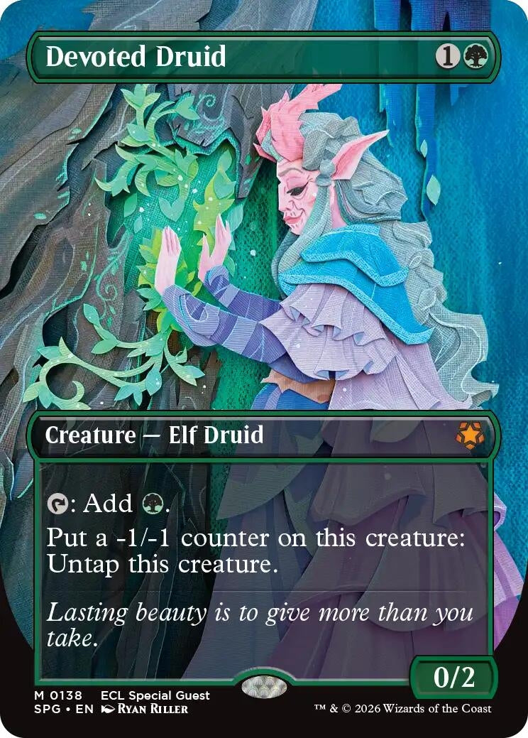 Devoted Druid (Borderless) (Special Guests) (138)