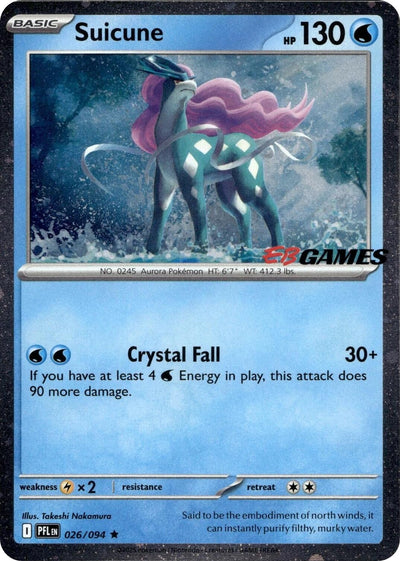 Suicune (EB Games Exclusive) (026/094)