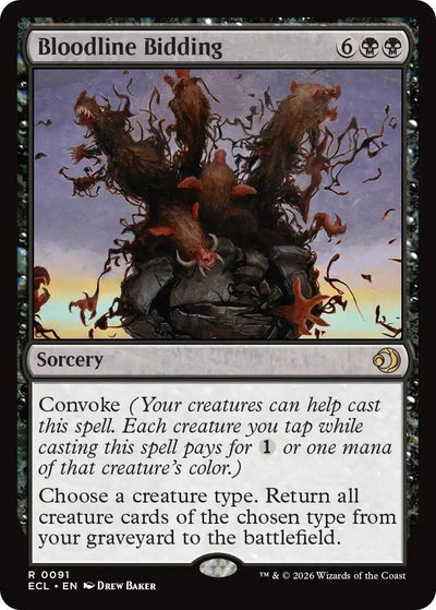 Bloodline Bidding (Lorwyn Eclipsed) (91)