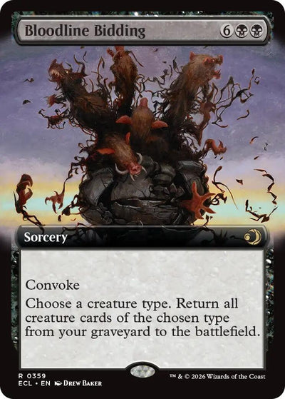 Bloodline Bidding (Extended Art) (359)