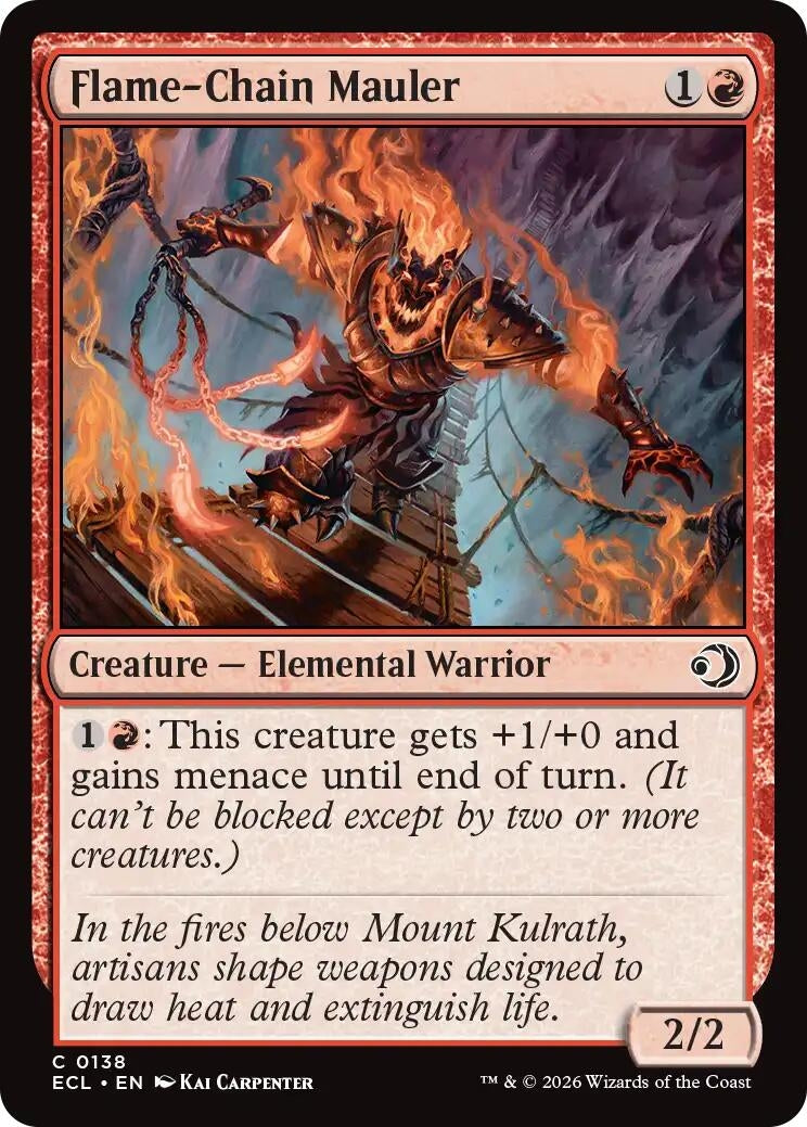 Flame-Chain Mauler (Lorwyn Eclipsed) (138)