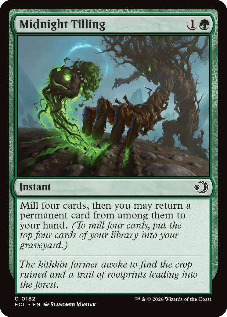 Image for Midnight Tilling (182) - Magic: The Gathering