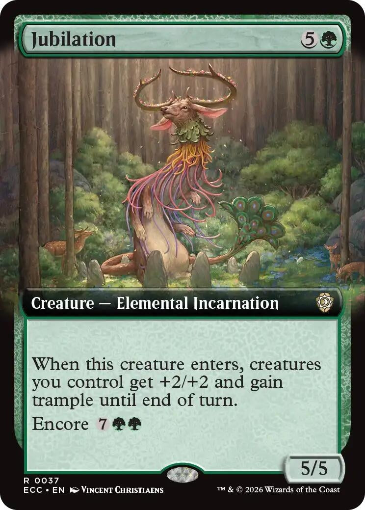 Image for Jubilation (Extended Art) (37) - Magic: The Gathering