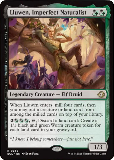 Lluwen, Imperfect Naturalist (Lorwyn Eclipsed) (232)