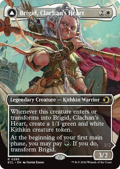 Brigid, Clachan's Heart (Borderless) (Lorwyn Eclipsed) (285)