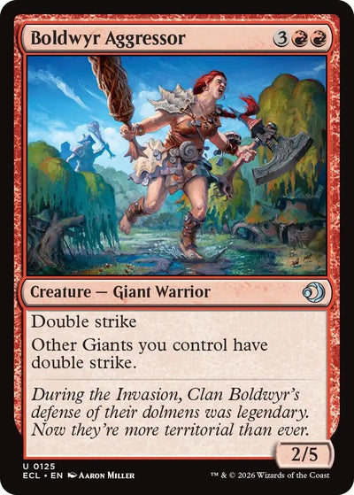 Boldwyr Aggressor (Lorwyn Eclipsed) (125)