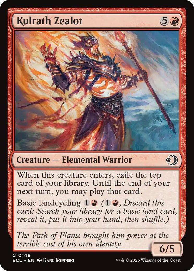 Kulrath Zealot (Lorwyn Eclipsed) (148)