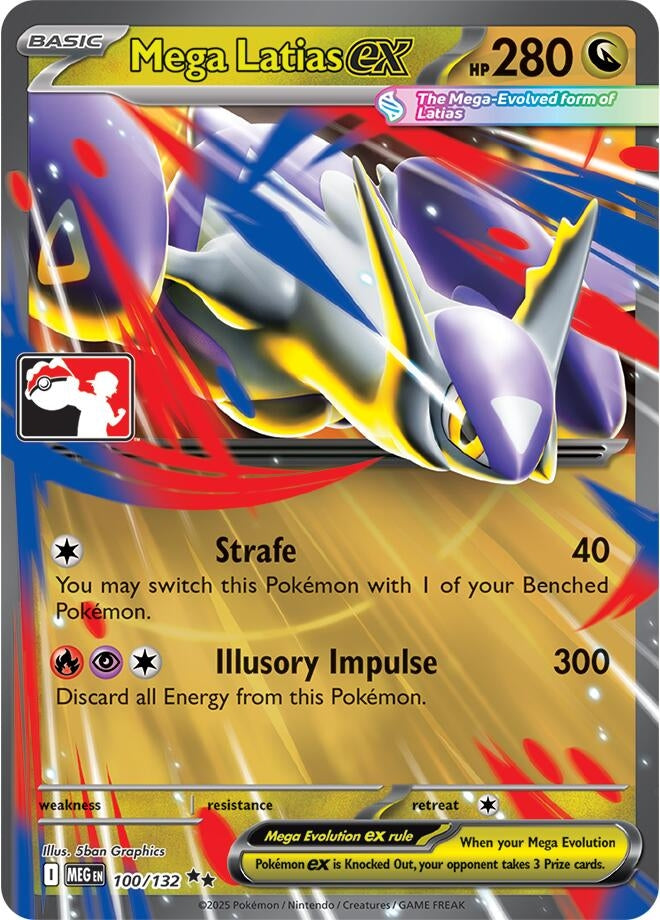 Mega Latias ex (Prize Pack Series Cards) (100/132)