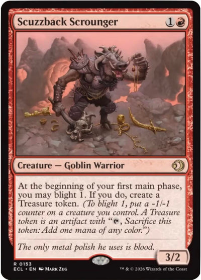 Scuzzback Scrounger (Lorwyn Eclipsed) (153)