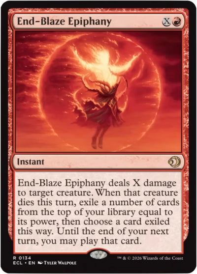 End-Blaze Epiphany (Lorwyn Eclipsed) (134)