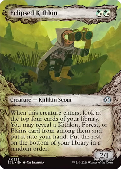 Eclipsed Kithkin (Showcase) (338)