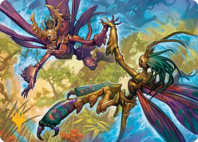 Illusion Spinners Art Card (Gold-Stamped Planeswalker Symbol) (8)