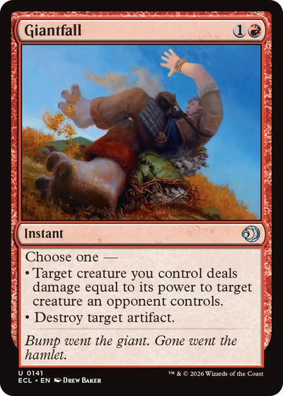 Giantfall (Lorwyn Eclipsed) (141)