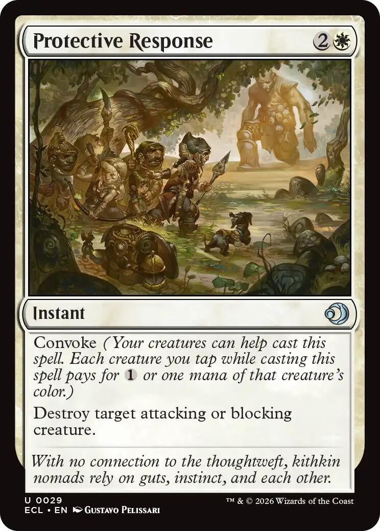 Image for Protective Response (29) - Magic: The Gathering