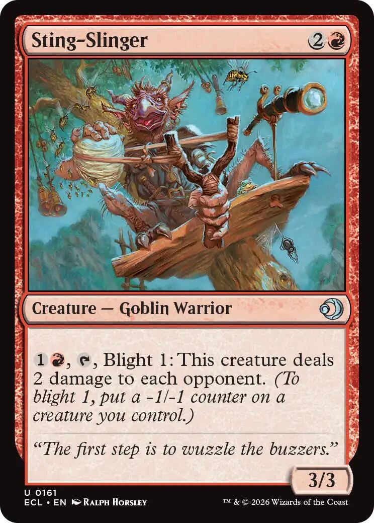 Image for Sting-Slinger (161) - Magic: The Gathering